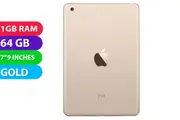 Apple iPad Mini 3 Wifi (64GB, Gold) - Refurbished (Excellent)