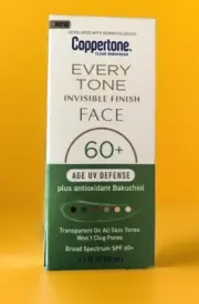 Coppertone Every Tone Invisible Finish Face Sunscreen SPF 60+ Exp: 09/26