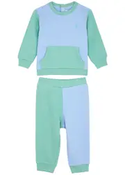 Polo Ralph Lauren Kids Cotton-blend Tracksuit (6-24 Months) - Multi Multi - 12 Months (12 Months) 12 MONTHS (12 months)