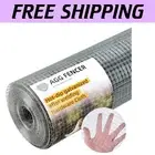 19Ga Hot Dipped Galvanized 48x100ft Chicken Wire - Rustproof Garden Protection