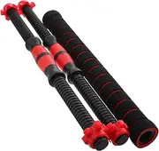 VICASKY 1set Weight Lifting Barbell Clips and Clamps Dumbbell Connector Bar with Foam Grip for Home Gym Strength Training Fitness Equipment Accessories