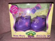 2007 Cabbage Patch Kids Sassy Shoes, Purple Shoes, Head to Toe -New
