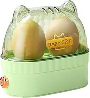 Electric Egg Cooker | 2 Egg Capacity Easy Electric Poacher,Egg Boiler Machine, Safety and Auto Shut Off Feature, Egg Maker Machine for Soft, Half and Hard Boiled Eggs Loganz