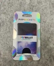 Blue Galaxy Popsockets PopWallet Official Wallet for Smartphones and Tablets