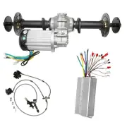 810mm Go Kart Golf Cart Rear Differential Axle Kit 60V 2500W Motor Lawn Mower