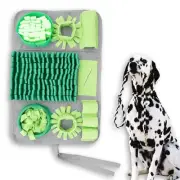Snuffle Mat for Dogs, 8 Puzzles and 3 Difficulty Challenges Sniff Mat, Pet Do...
