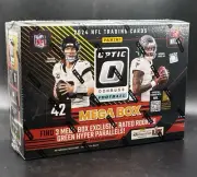 2024 Panini NFL Optic Donruss Football Trading Card Mega Box