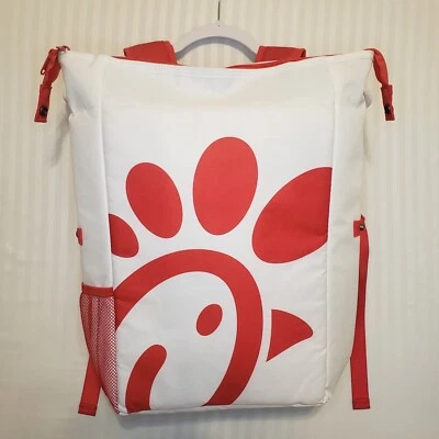NWT Chick-Fil-A Soft Sided Insulated Backpack Lined Cooler ADULT USE ONLY