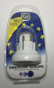 Go Travel Adapter Plug In Converter American Travellers To Europe New