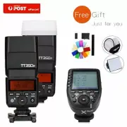 2X Godox Mini TT350F 2.4G TTL HSS Flash Speedlite + XPRO-F Trigger For Fujifilm