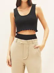 Jacquemus Le Bandeau Santon in Black