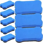 SHOWERORO 36pcs Dry Erase Erasers Magnetic Eva Erasers Reusable Whiteboard Erasers Classroom Supplies