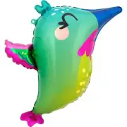 Standard Shape Colourful Hummingbird S50 Balloon