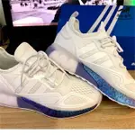 ADIDAS ZX 2K BOOST 經典 網面透氣 休閒 FV2928 白紫慢跑鞋