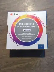 Inland 1.75 mm Red PLA+ 3D Printer Filament - 1kg Spool