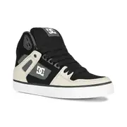 DC Shoes DC Pure High Top WC Skate Shoes - Black/Grey/Brown UK 9 / EU 43