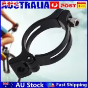 2Pcs Brand New Durable 34.9mm Front Derailleur Braze-on Adapter Clamp Black AU