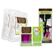 EZ-Cup 2.0 Starter Bundle Reusable Coffee K Cup Pod 125 Disposable Coffee Paper