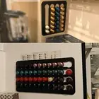 Storage Shelf Wall-mounted Store 24/40pcs Capsules Mini Coffee Capsule Stand