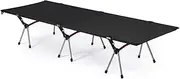 Oxford Cloth Foldable Camping Bed Height Adjustable Camping Cot Removable Travel Camp Cots Lightweight Folding Bed