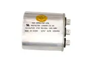 Dual Run Capacitor, Oval, 15 + 10 Mfd., 370 Volt, CD15+10X370