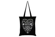 Grindstore We Are The Weirdos Mister Ouija Tote Bag (Black) (One Size)