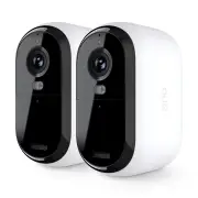 Arlo Essentials Outdoor 2K Security Camera (2nd Gen) [2-Pack]