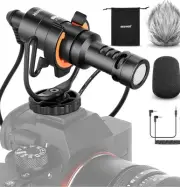 Professional Video Microphone On-Camera Shock Mount for DSLR Camera Smartphone