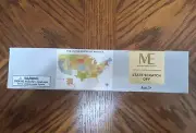 Modern Expressions United States Scratch Off Map Camping Adventure Poster NIB