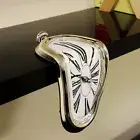 Melting Wall Clock Distorted Dali Surreal Salvador Clocks Home Style Surrealist