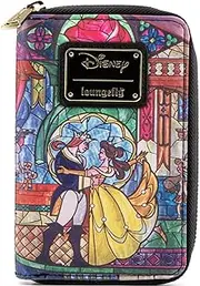 [Loungefly] Beauty and The Beast Belle Castle Zip Purse