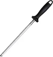 ZeeDa Knife Sharpener Rod Steel Professional Kitchen Sharpener Honing Rods 13 Inch Steel Rod