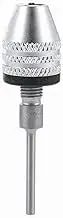2pcs 0.3-3.4mm Quick Change Keyless Drill Bit Chuck 2.35mm/3mm Shank Adapter Converter Tool Chuck(3mm)