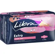 Libra Pads Wings Super 12 Pack