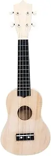 Totority 1 Set Ukulele Kit Ukulele Craft Kit for Beginners and Smooth Finish Hand Paintable Enhance Skills and Creativity for Family Projects and Musical Learning