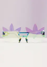 [ESQAPE] Hologram Leaf Speqz Sunglasses