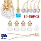 Car Hanging Diffuser Air Freshener Container Empty Perfume Glass Bottle Ornament