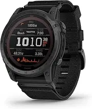 Garmin tactix 7, Pro Ballistics Edition, Ruggedly Built Tactical GPS Watch with Solar Charging Capabilities, Applied Ballistics and Nylon Band