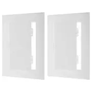 6x5 Inch(145x115mm) Removable Hinged Access Panel, 2 Pcs Access Doors, White