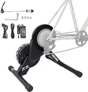 MAKELEN Smart Bike Trainer for Indoor Cycling - Compatible with 26-29" MTB & 700c Road Bikes, Shimano/SRAM 9-11 Speed, SRAM XDR 12 Speed, Adjustable Resistance & 15% Max Incline