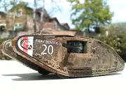 Corgi Mark IV Male Tank WW I Famous "FRAY BENTOS" Showcase Die-cast 1:76 scale
