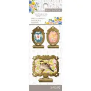 K&Company Antique Garden Brooch Clips Embellishments