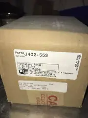 United Electric Controls Pressure Switch J402-553 9880 0-20 psi 0-137.9 kPa
