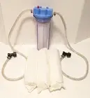 10" Beer and Wine Filtering Kit Ball Lock Connections and Filters Clarifying