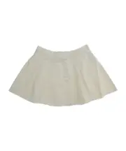 Il Gufo Pleat Detailed Elasticated Waistband Skirt 8Y,6Y,4Y,6,14Y,10Y Nude