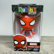 Marvel Rubik’s Crew Spider-Man Cube Puzzle Figurine 3-3/4in Rare New Sealed