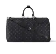 *NEW* Louis Vuitton Keepall Bandoulière 45 Monogram Eclipse Bag M40569 + Receipt