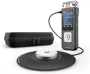 Philips VoiceTracer Meeting/Voice Recorder w/Built in Memory/Card Slot Silver