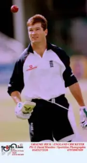 Graeme Hick England Cricketer Old Player Cricket Photo 10