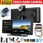 10.26'' Dash Cam 4K with Wireless Apple Carplay Auto Car Stereo Wireless Android